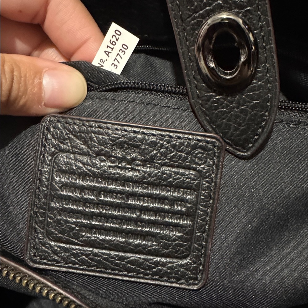 Coach Mercer 30 in canyon Quilt Denim - Picture 12 of 17